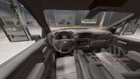Chevrolet Silverado 2500 HD LTZ Crew Cab 2023 para BeamNG Drive