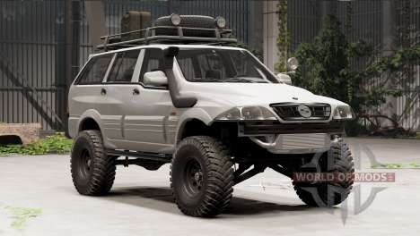 SsangYong Musso (FJ) 2002 para BeamNG Drive