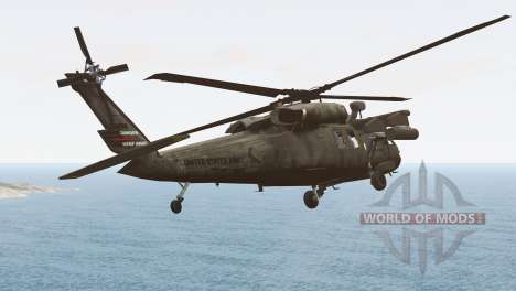 Sikorsky UH-60A Black Hawk 1977 para BeamNG Drive