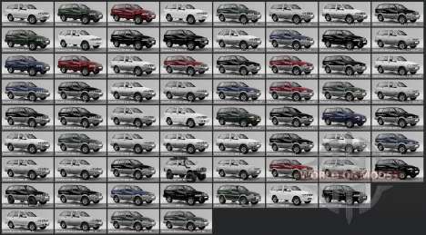 SsangYong Musso (FJ) 2002 para BeamNG Drive