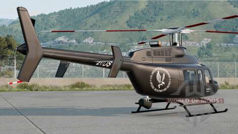 Bell 407 Helicopter para BeamNG Drive