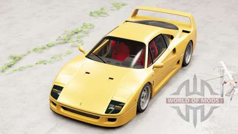 Ferrari F40 1987 para BeamNG Drive