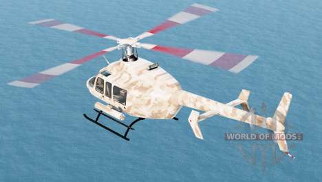Bell 407 Helicopter para BeamNG Drive