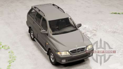 SsangYong Musso (FJ) 2002 para BeamNG Drive