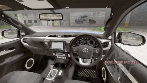 Toyota Hilux Double Cab 2022 para BeamNG Drive