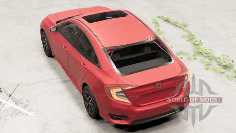 Honda Civic Touring Sedan (FC) 2021 para BeamNG Drive