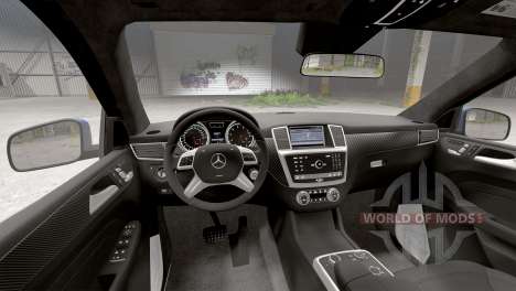 Mercedes-Benz ML 63 AMG (W166) 2012 para BeamNG Drive
